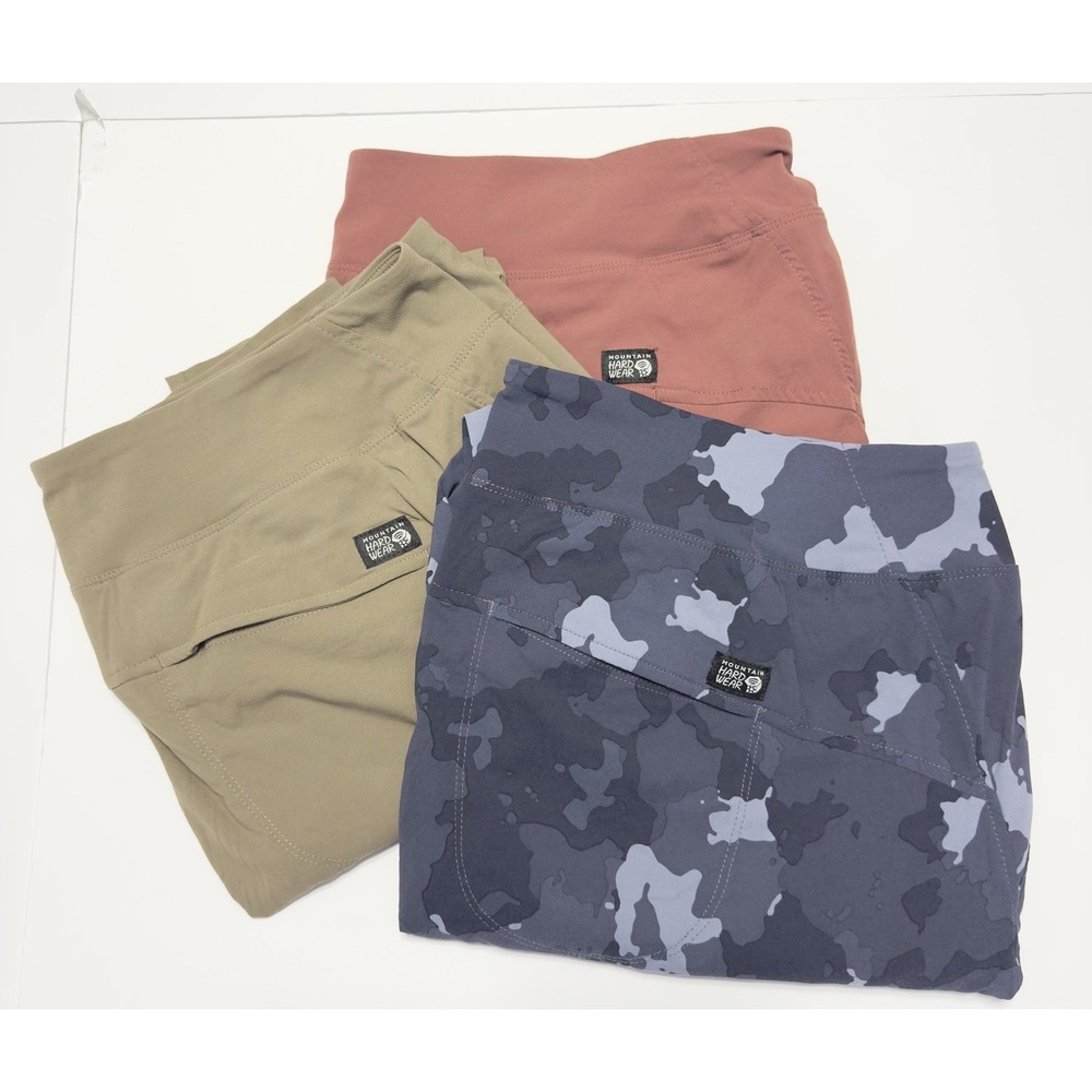 Lot of 3 Mountain Hardwear Women's Dynama 2 Ankle Pants Hiking Trail Travel 1X